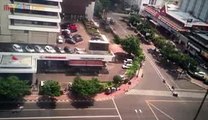 Video detik-detik ledakan di Depan Starbuck Sarinah Jalan Thamrin Jakarta