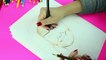 DOVE CAMERON and MAL from DISNEY DESCENDANTS SPEED DRAWING
