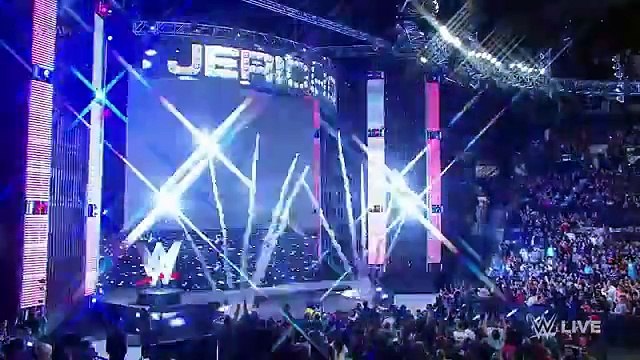 Chris Jericho interrupts The New Day- Raw, January 4, 2016