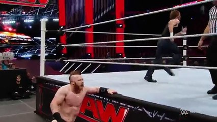 Dean Ambrose vs. Sheamus- Raw, January 11, 2016