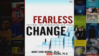 Download PDF  Fearless Change patterns for introducing new ideas FULL FREE