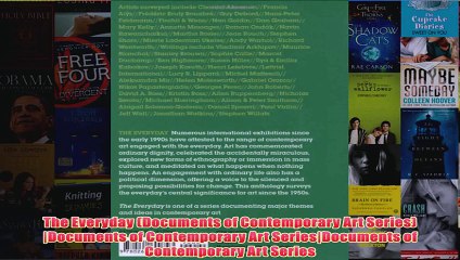 Download PDF  The Everyday Documents of Contemporary Art SeriesDocuments of Contemporary Art FULL FREE