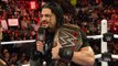 Roman Reigns doesn't back down to the McMahon family- Raw, January 4, 2016