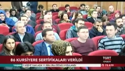 Sertifika Töreni-Tgrt Haber