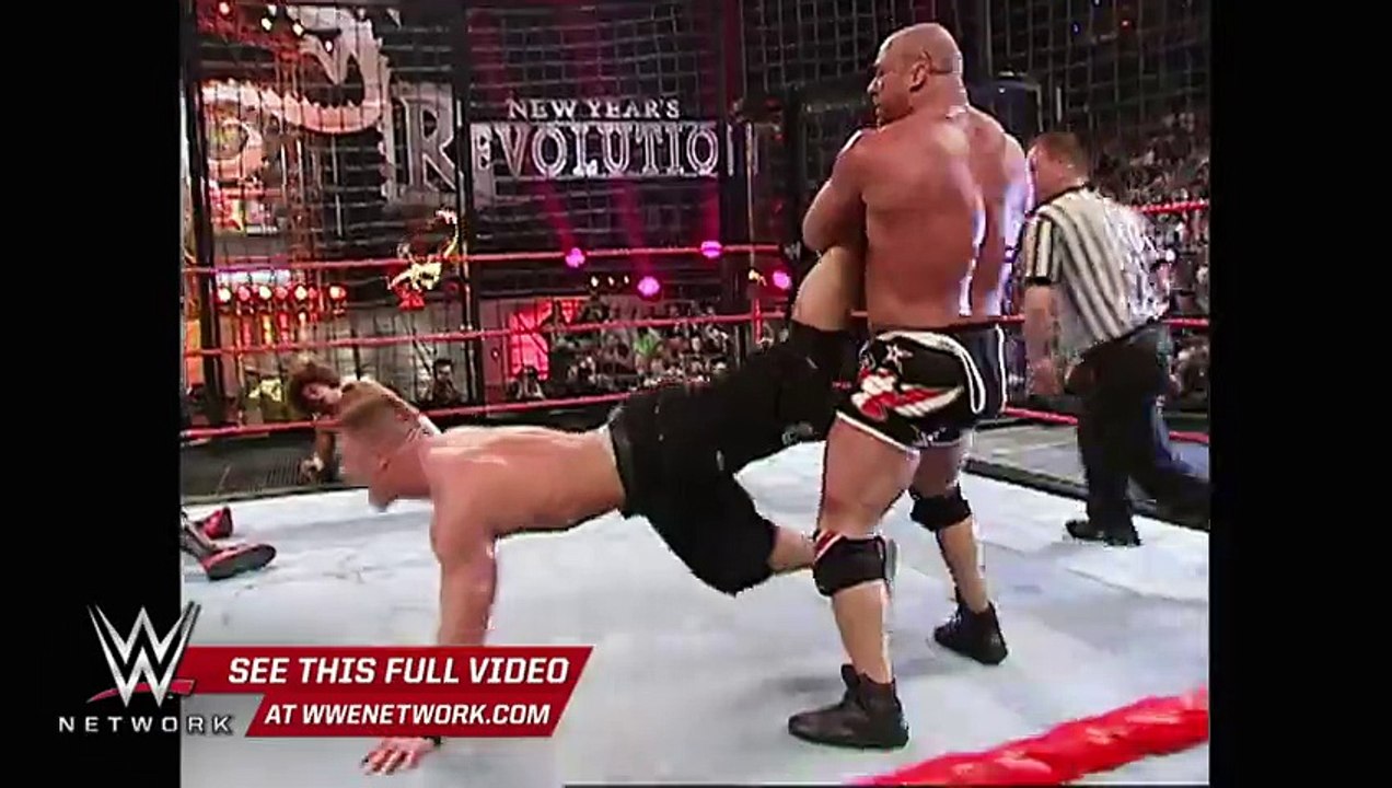 WWE Network- Cena, Angle, HBK, Kane, Masters & Carlito vie for WWE Title- New Year’s Revolution 2006