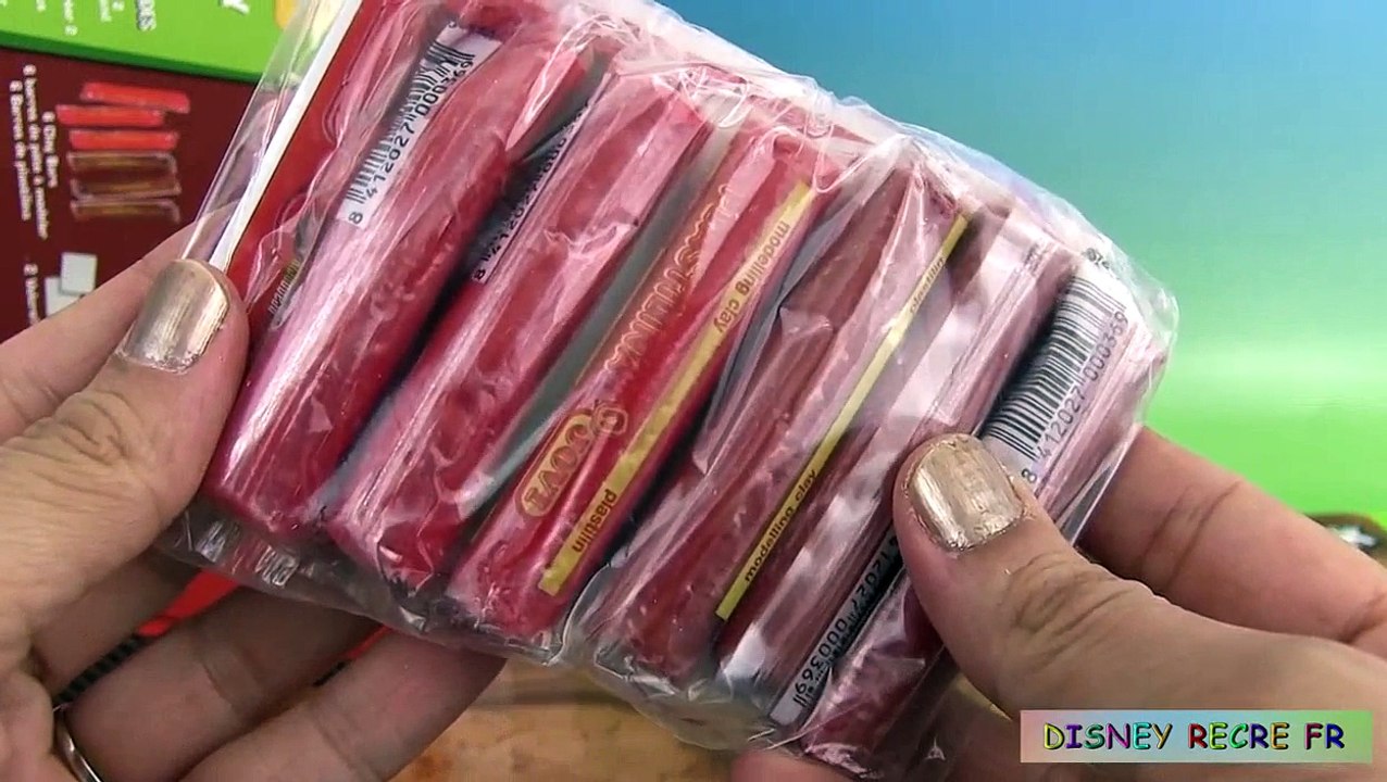 Disney Cars Clay Buddies Pâte à modeler Martin Flash McQueen Play Doh