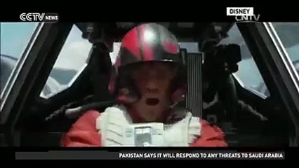 Star Wars, first weekend, making history in China.