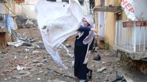 Evi Tahrip Olan Diyarbakırlı Kadın, 