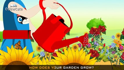 Edewcate english rhymes Mary, Mary quite contrary