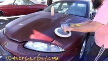 Buffing Car DIY Buff Cars Detailing How To Auto Detail Before & After Video