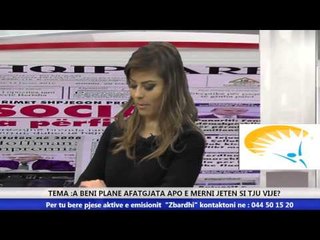 Zjarr Televizion: ZBARDHI - SHTYPI I DITES 14 JANAR