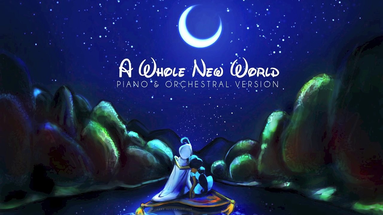 Aladdin - A Whole New World | Piano & Orchestral Version