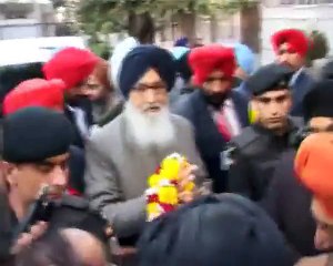 Parkash Singh Badal on SGPC