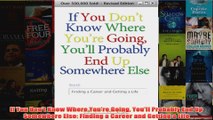 Download PDF  If You Dont Know Where Youre Going Youll Probably End Up Somewhere Else Finding a FULL FREE