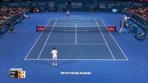 Bernard Tomic v Radek Stepanek highlights (2R) | Brisbane International 2016