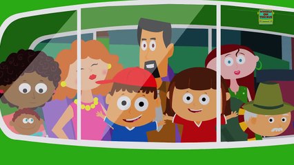 Wheel On The Bus Nursery Rhymes For Children | Kids Songs