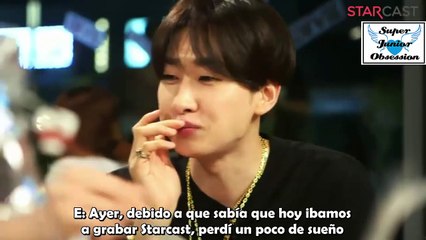 [Sub Esp] Super Junior - Naver Starcast - Aegyo EunHyuk, Kyuhyun, Heechul, Yesung.