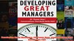 Download PDF  Developing Great Managers 20 Power Hour Conversations That Build Skills Fast FULL FREE