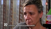 Terrorisme : Son marié décapité, Laurence Cornara toujours bouleversée dans le 20h de France 2 - Regardez