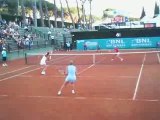 Mauresmo doubles Rome 07 - 2nd set last game