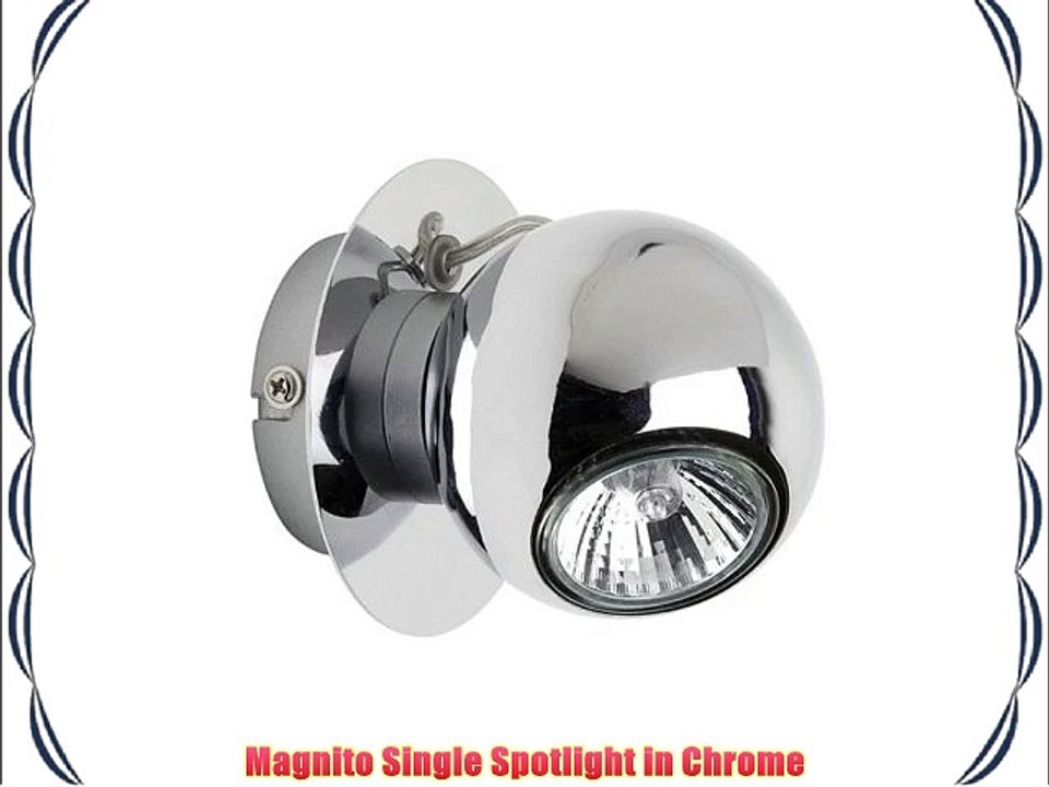 Magnito Single Spotlight in Chrome