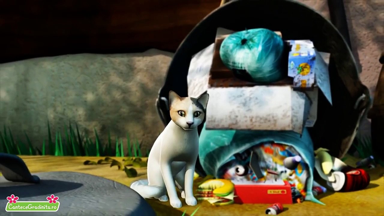 Un Motan Cat Un Pisoi Cantece Gradinita .ro
