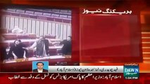 Parliament Echoes With 'Go Nawaz Go' & 'Go Imran Go' Chants