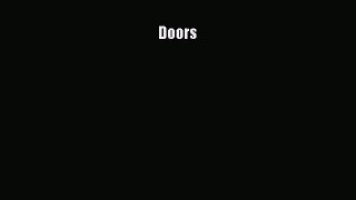 PDF Download Doors PDF Full Ebook