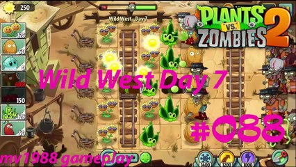 Plants Vs. Zombies 2 - Wild West Day 7 Gameplay HD (part #088)