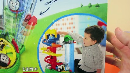 MY FIRST THOMAS & FRIENDS RAIL ROLLERS SPIRAL STATION TRAIN TANK ENGINE BALLS FOR BABIES &