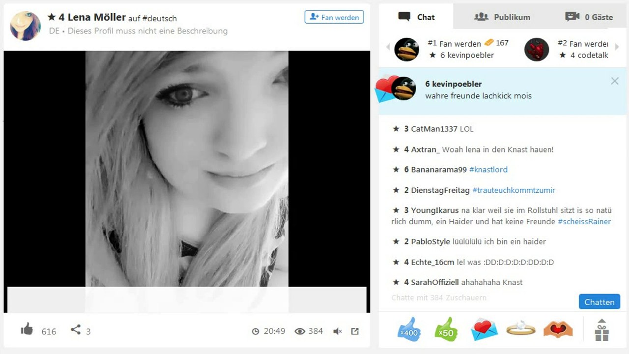 Drachenlord - Sprachnachricht an Lena