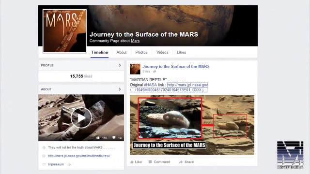 Octopus Like Creature Seen On Mars? (Mars Mysteries)