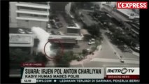 Des explosions filmées dans le centre-ville de Jakarta