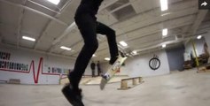 5 INSANE Back-to-Back No Comply Tricks | skating tricks