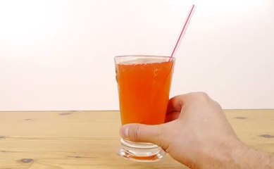 Drinking Straw Magic Trick