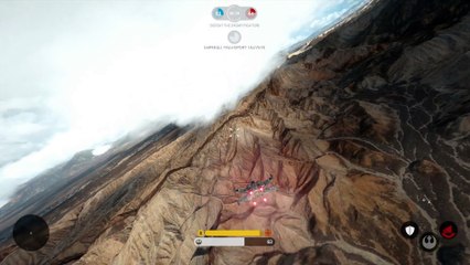 Star Wars Battlefront Fighter Squadron Jundland Wastes Gameplay