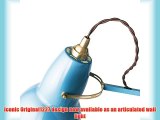 Anglepoise Original1227 Brass Wall Mounted Dusty Blue