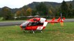 EC 145 REGA GIGANTIC RC SCALE TURBINE MODEL HELICOPTER DEMO FLIGHT / RC Airshow Hausen am