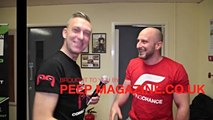 SPORTS NUTRITIONIST - CHRIS CLAYTON /  FIGHTING CHANCE TALKS TO PEEP MAGAZINE