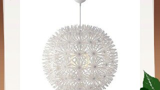 Ikea Maskros Pendent Light Paper Lamp Diameter 55 cm Dandelion Effect White