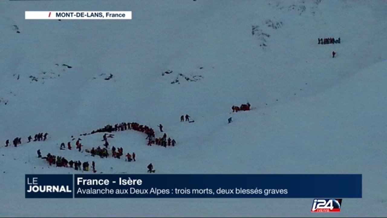 Avalanche aux 2 Alpes . 3 morts, 2 blessés grave