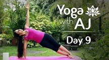 Yoga Poses For Upper Body | Day 9 | Yoga For Beginners - Yoga With AJ