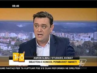 7pa5 - "Biblioteka e Konices" Permbushet amaneti - 14 Janar 2016 - Show - Vizion Plus