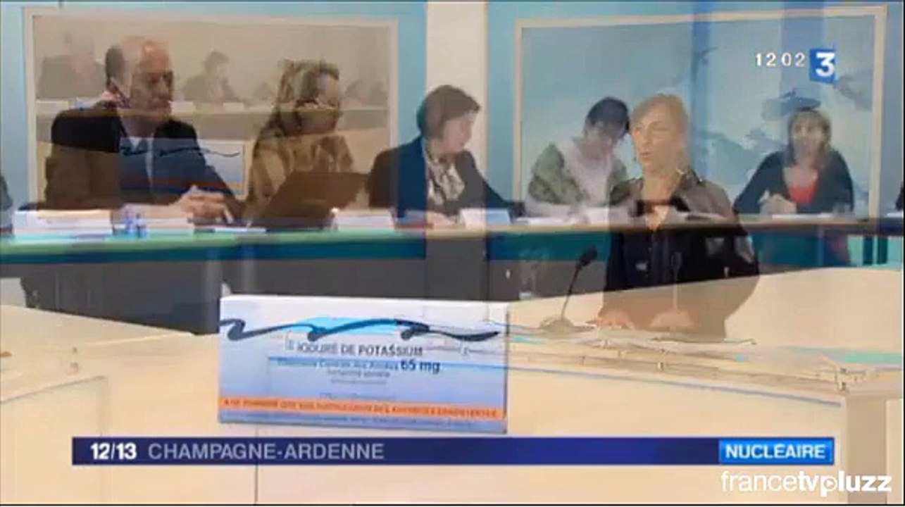 Distribution de pastilles d'iode autour de Nogent-sur-Seine - 7 janvier 2016