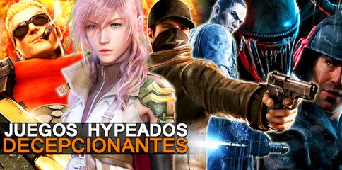 Juegos hypeados que decepcionaron