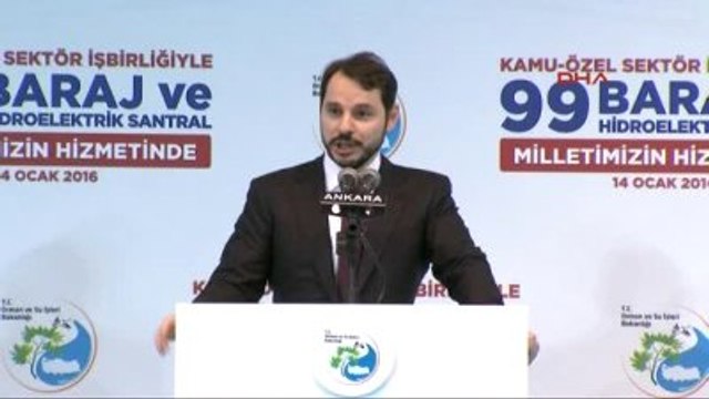 Erdoğan 99 Baraj ve Hidroelektrik Santralinin Toplu Açılış Törenine Katıldı-5