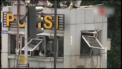 Jakarta rattled by bomb and gun attacks