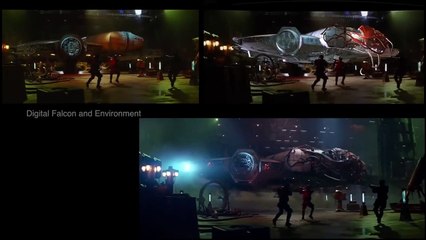 Effets spéciaux de Star Wars VII : bluffant! Star wars the force awakens VFX