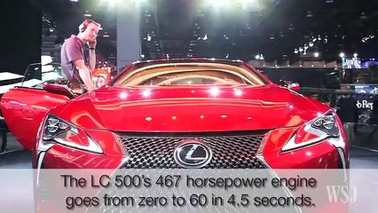 Detroit Auto Show  Lexus LC 500