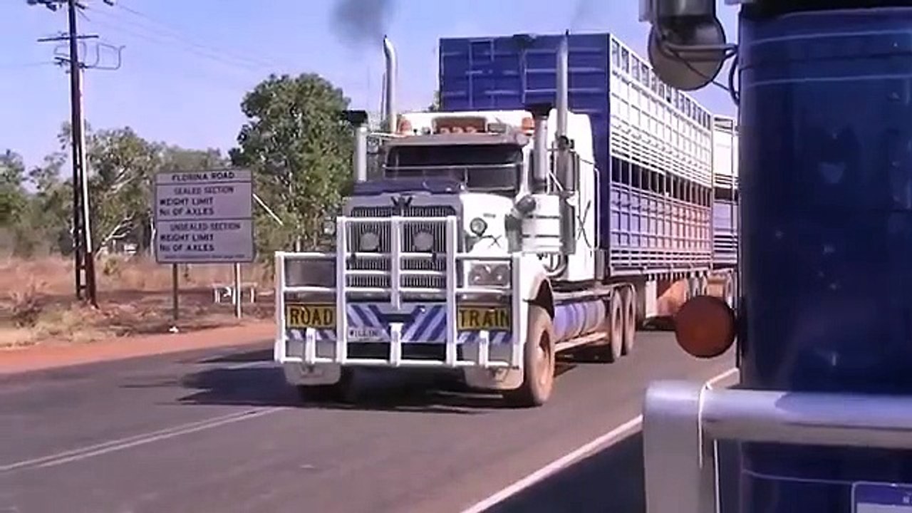 Автопоезда Австралии. Подборка